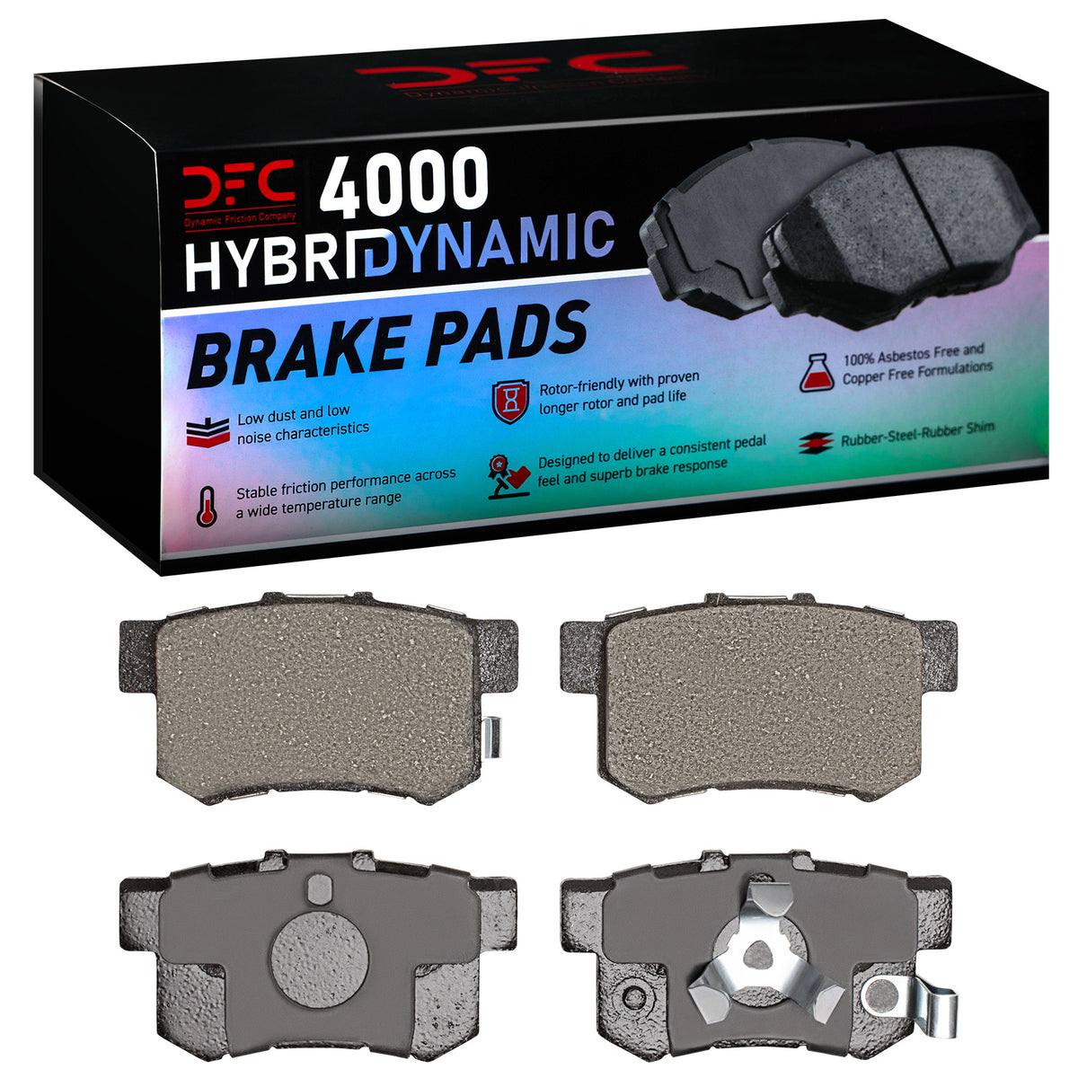 4000-1086-00 DFC 4000 HybriDynamic Brake Pads