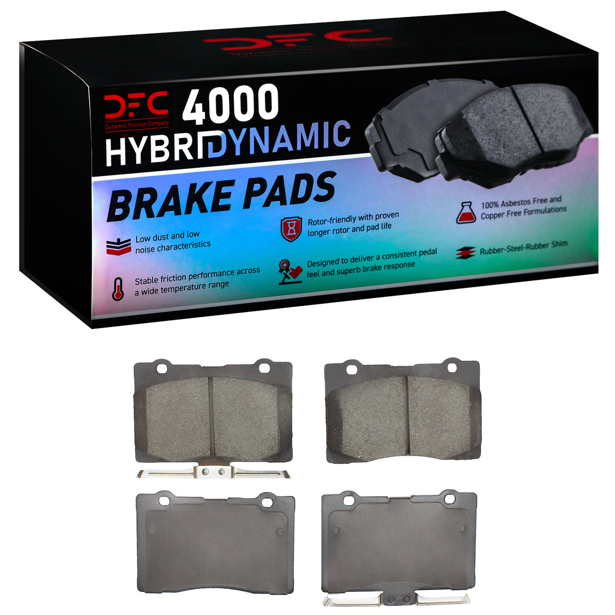 4000-1091-00 DFC 4000 HybriDynamic Brake Pads