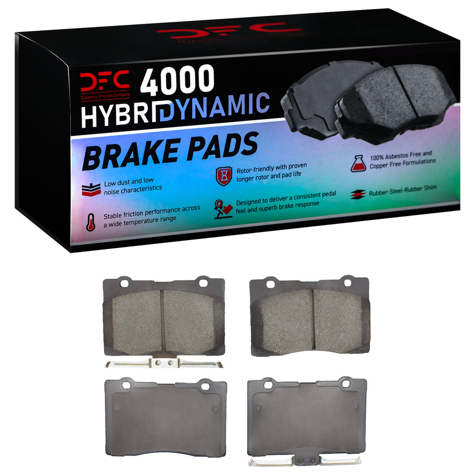 4000-1091-00 DFC 4000 HybriDynamic Brake Pads