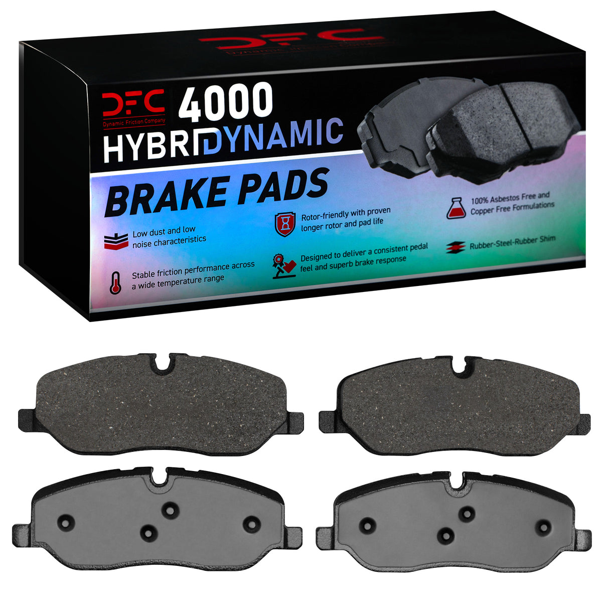 4000-1098-00 DFC 4000 HybriDynamic Brake Pads