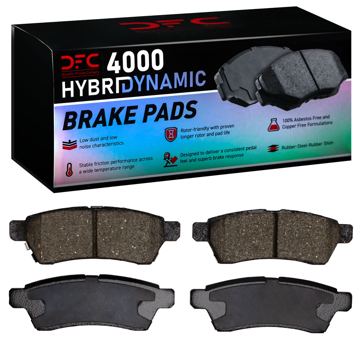 4000-1100-00 DFC 4000 HybriDynamic Brake Pads