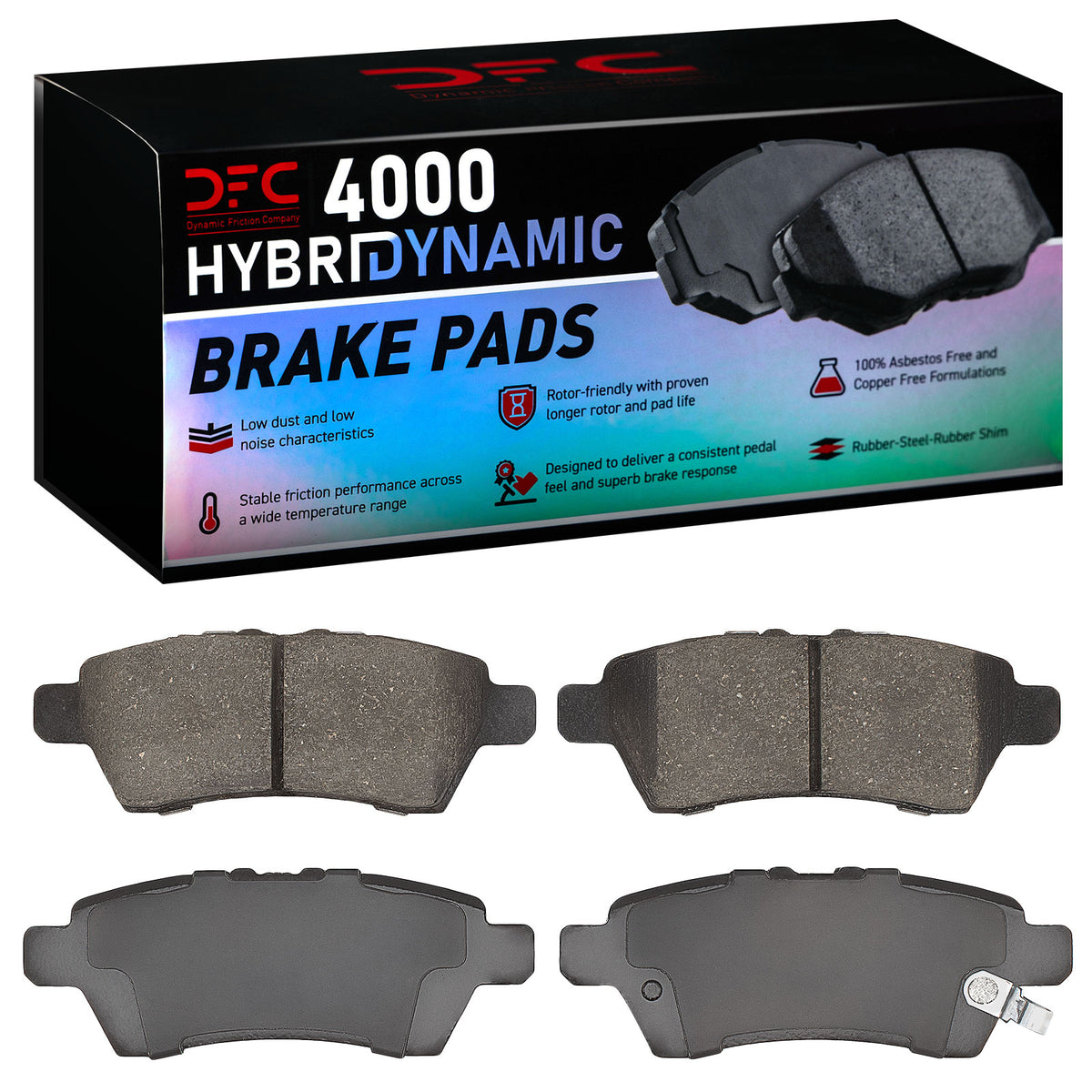 4000-1101-00 DFC 4000 HybriDynamic Brake Pads