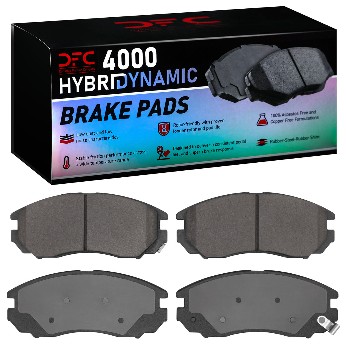 4000-1104-00 DFC 4000 HybriDynamic Brake Pads