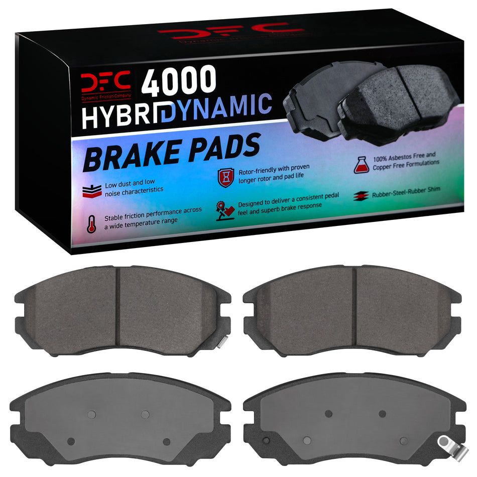 4000-1104-00 DFC 4000 HybriDynamic Brake Pads