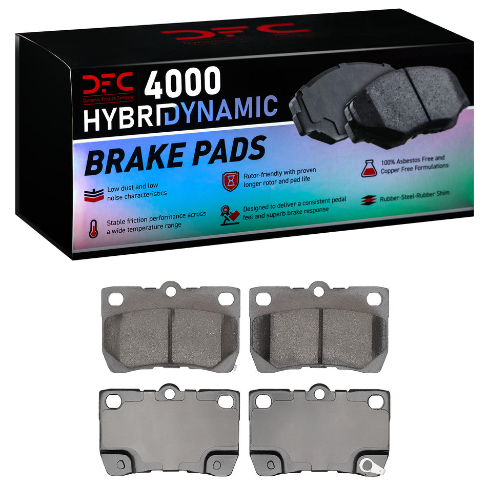 4000-1113-00 DFC 4000 HybriDynamic Brake Pads