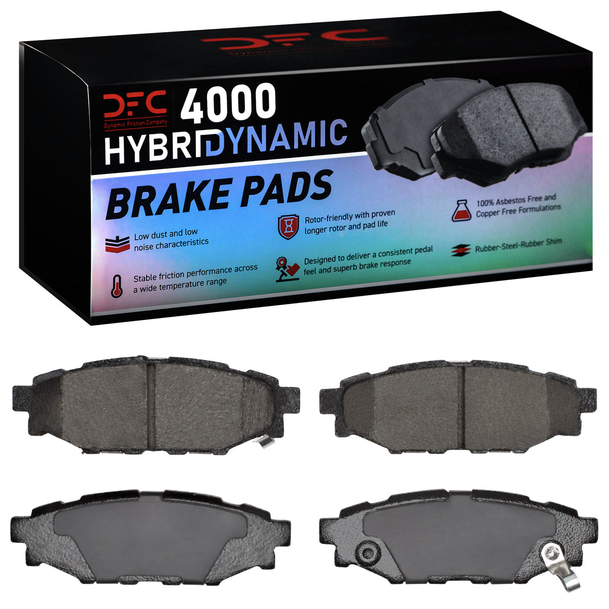 4000-1114-00 DFC 4000 HybriDynamic Brake Pads
