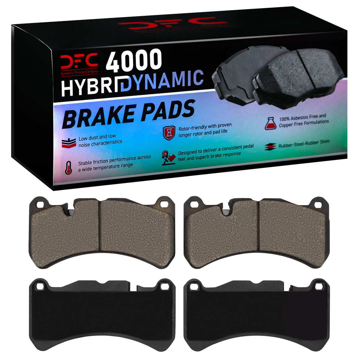 4000-1116-00 DFC 4000 HybriDynamic Brake Pads