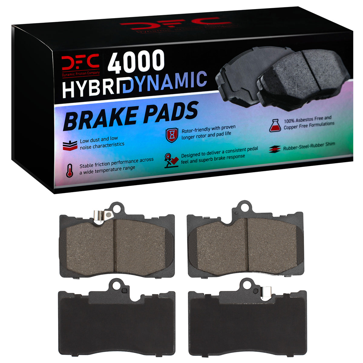 4000-1118-00 DFC 4000 HybriDynamic Brake Pads