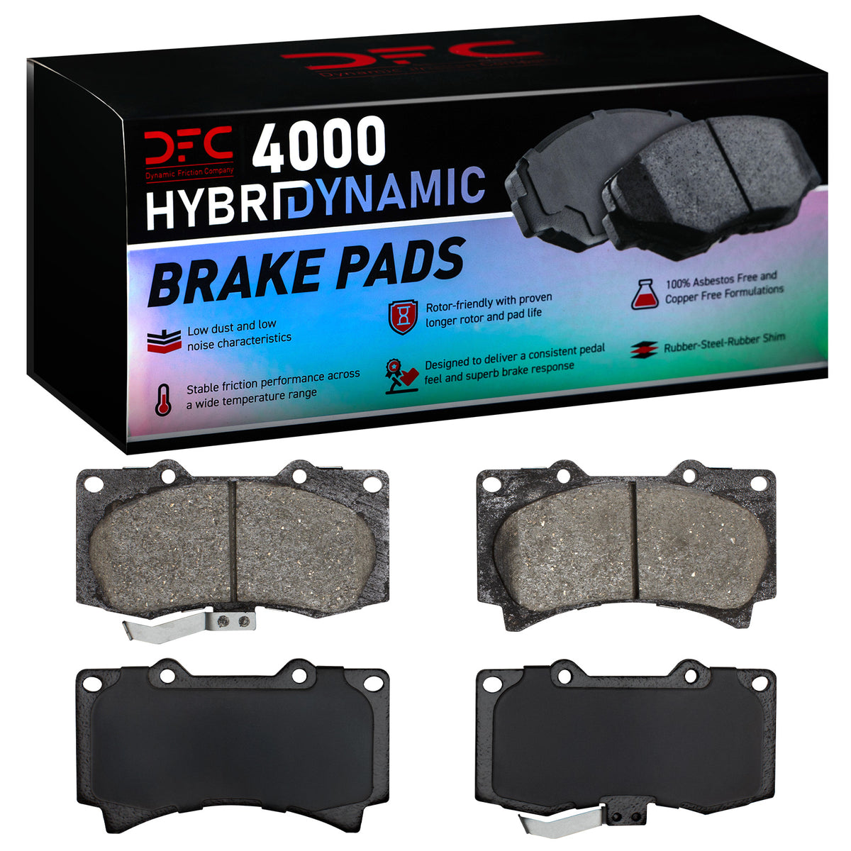 4000-1119-00 DFC 4000 HybriDynamic Brake Pads
