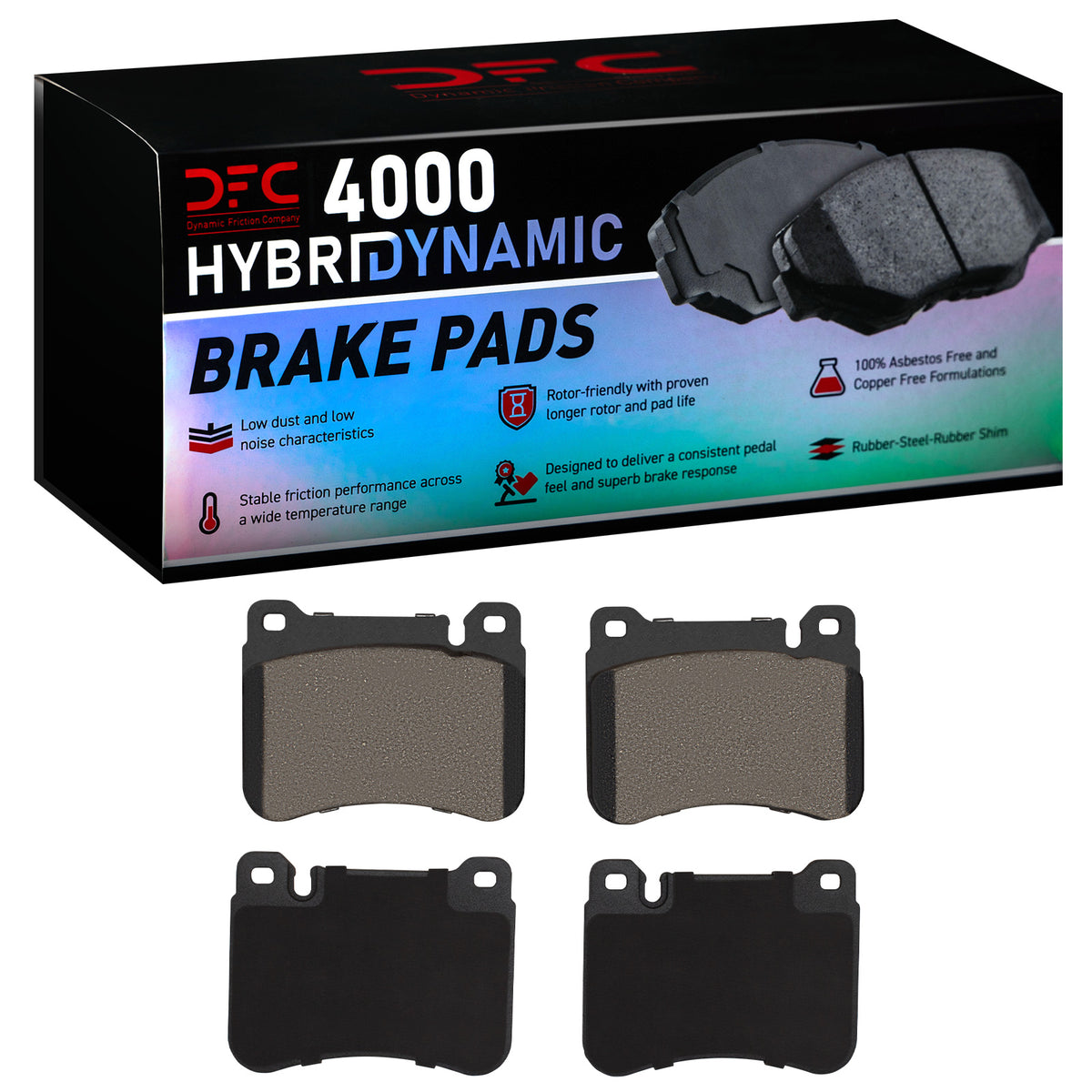 4000-1121-00 DFC 4000 HybriDynamic Brake Pads