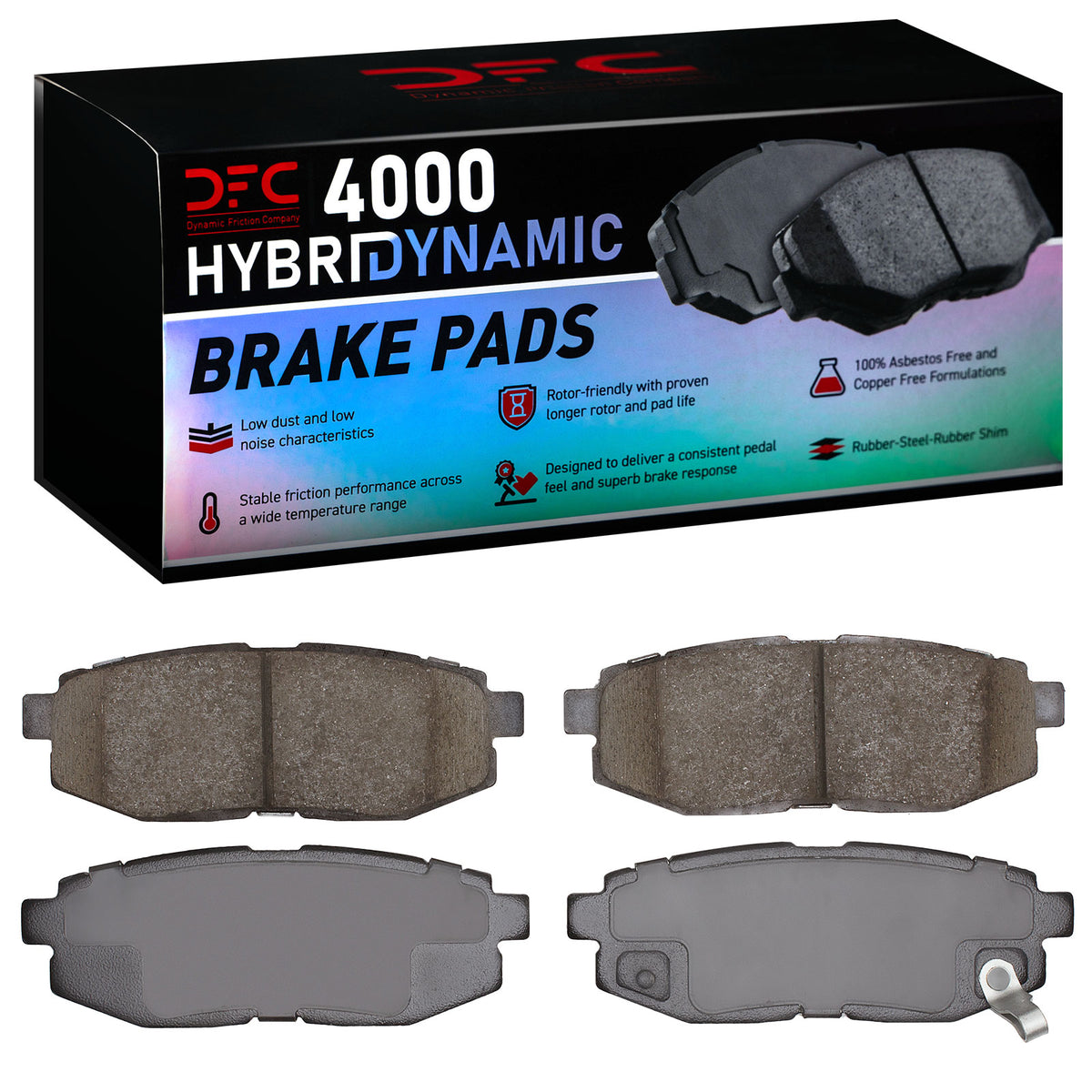 4000-1124-00 DFC 4000 HybriDynamic Brake Pads