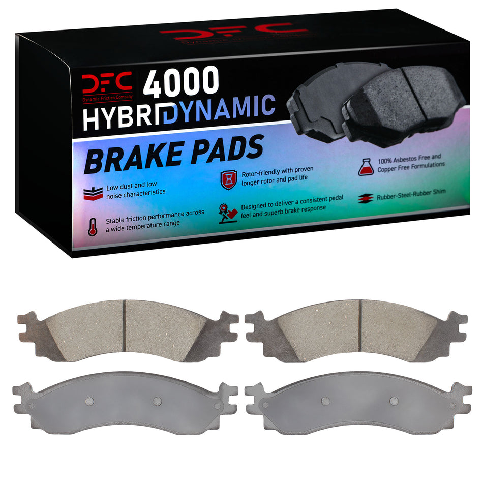 4000-1158-00 DFC 4000 HybriDynamic Brake Pads