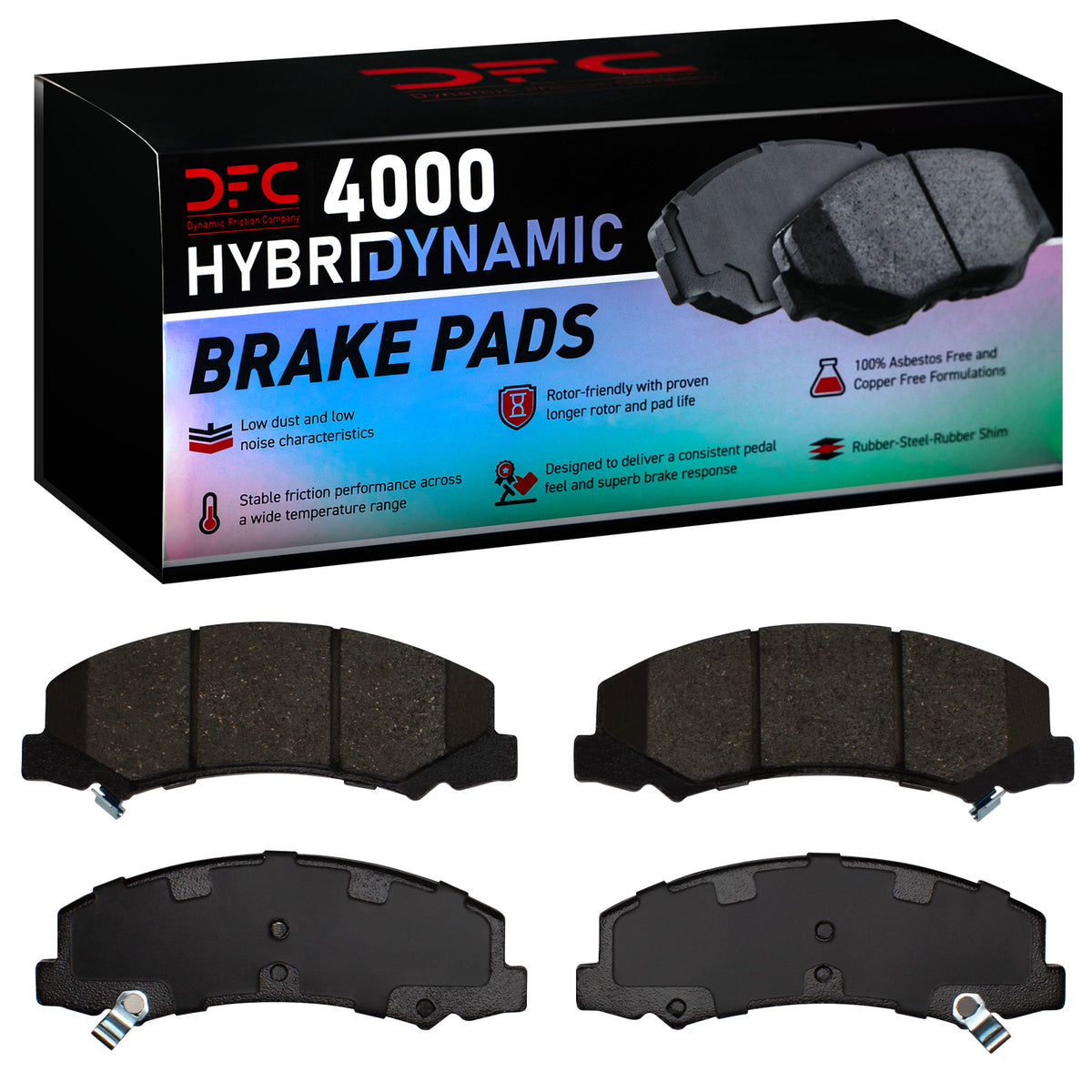 4000-1159-00 DFC 4000 HybriDynamic Brake Pads