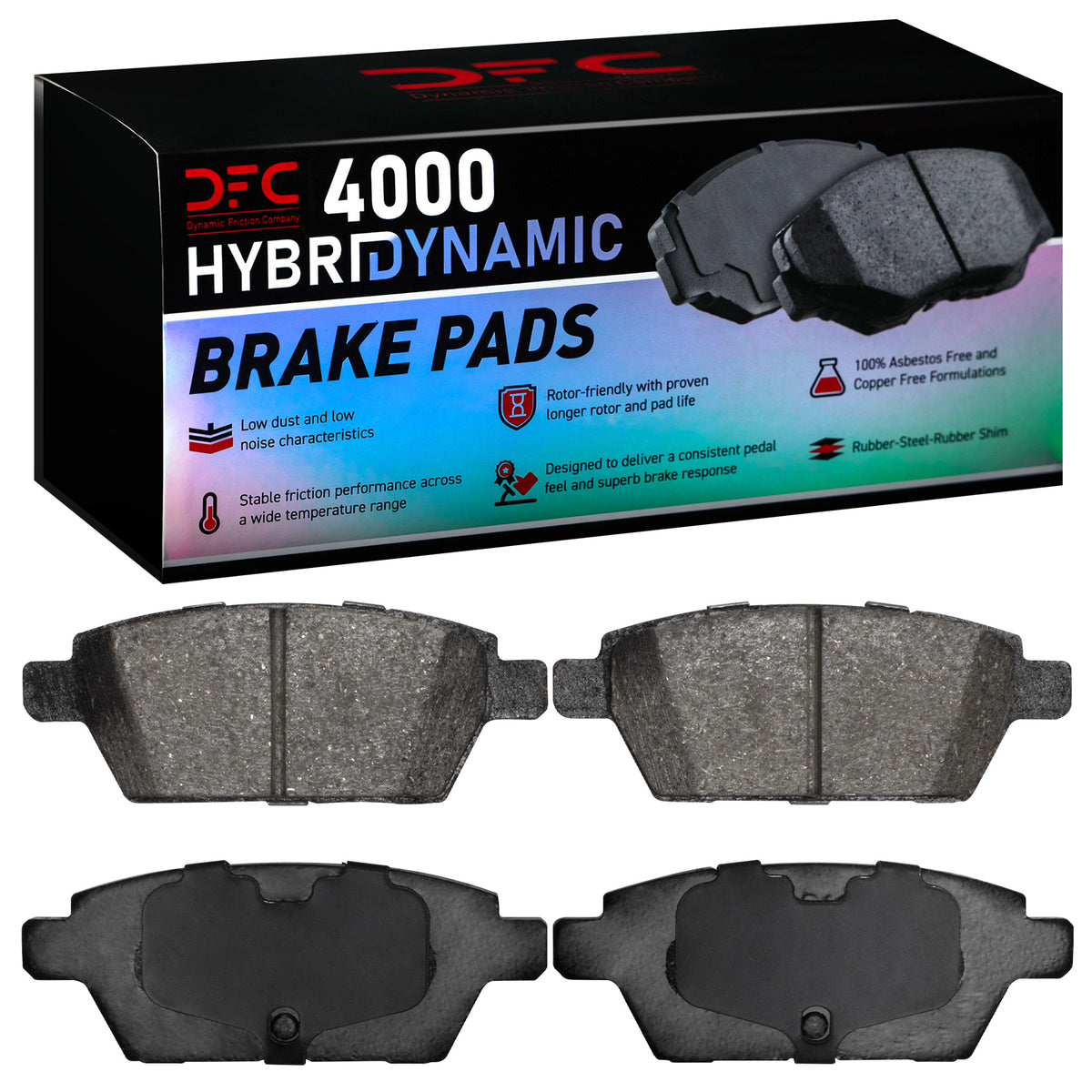 4000-1161-00 DFC 4000 HybriDynamic Brake Pads