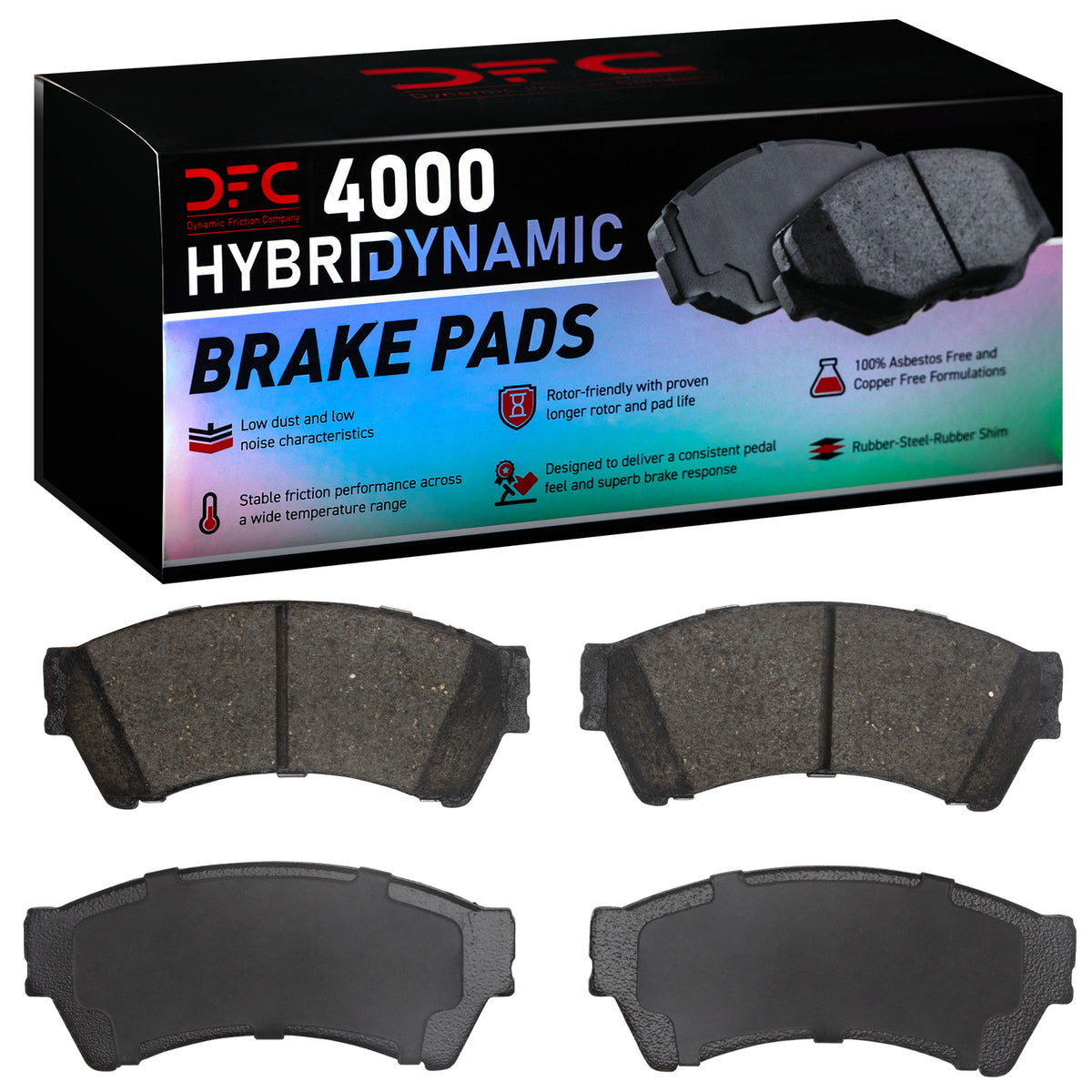 4000-1164-00 DFC 4000 HybriDynamic Brake Pads