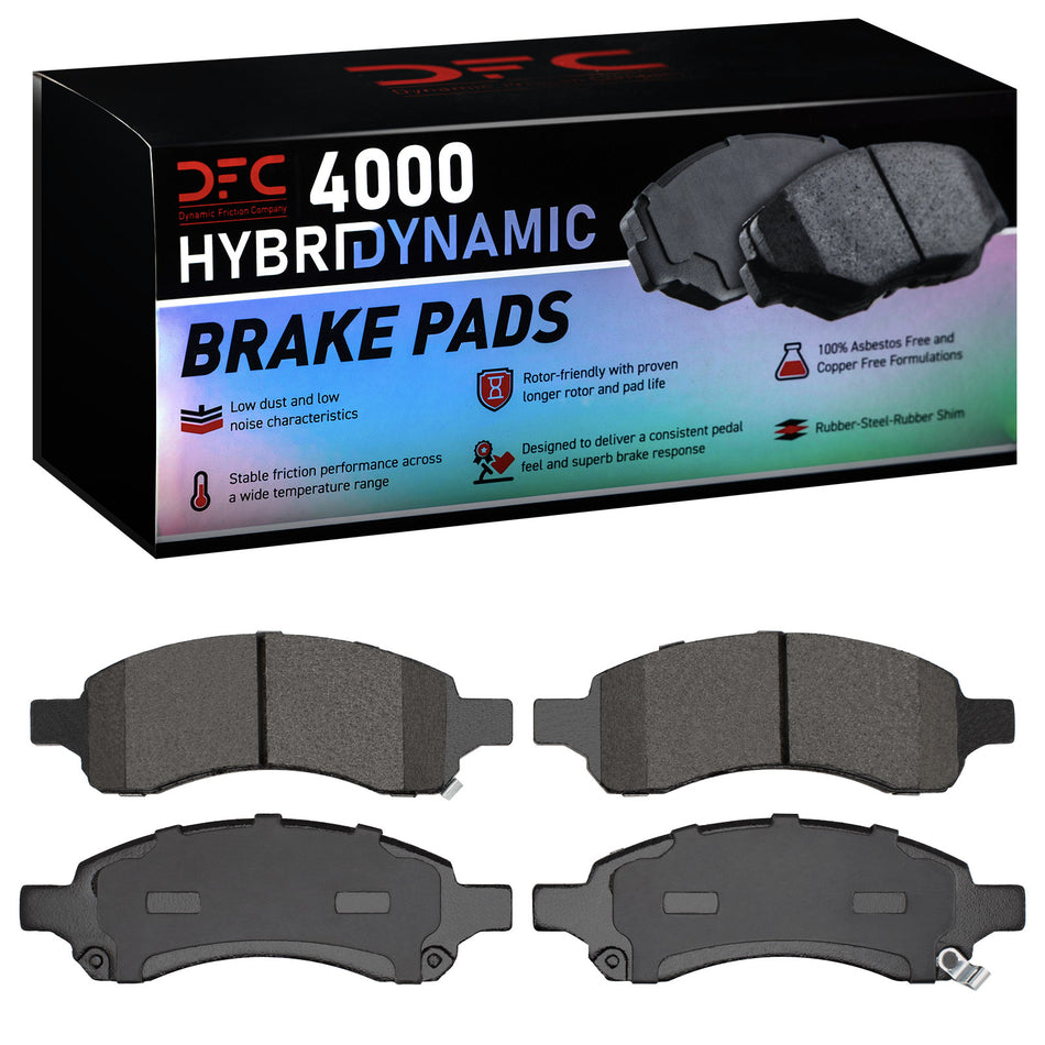 4000-1169-00 DFC 4000 HybriDynamic Brake Pads