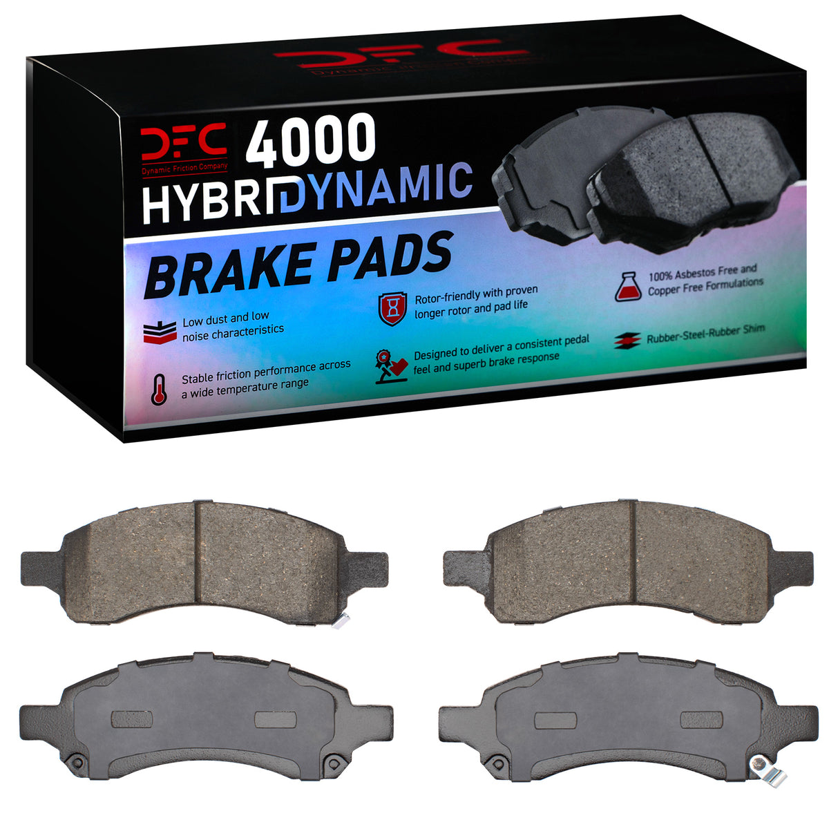 4000-1169-10 DFC 4000 HybriDynamic Brake Pads