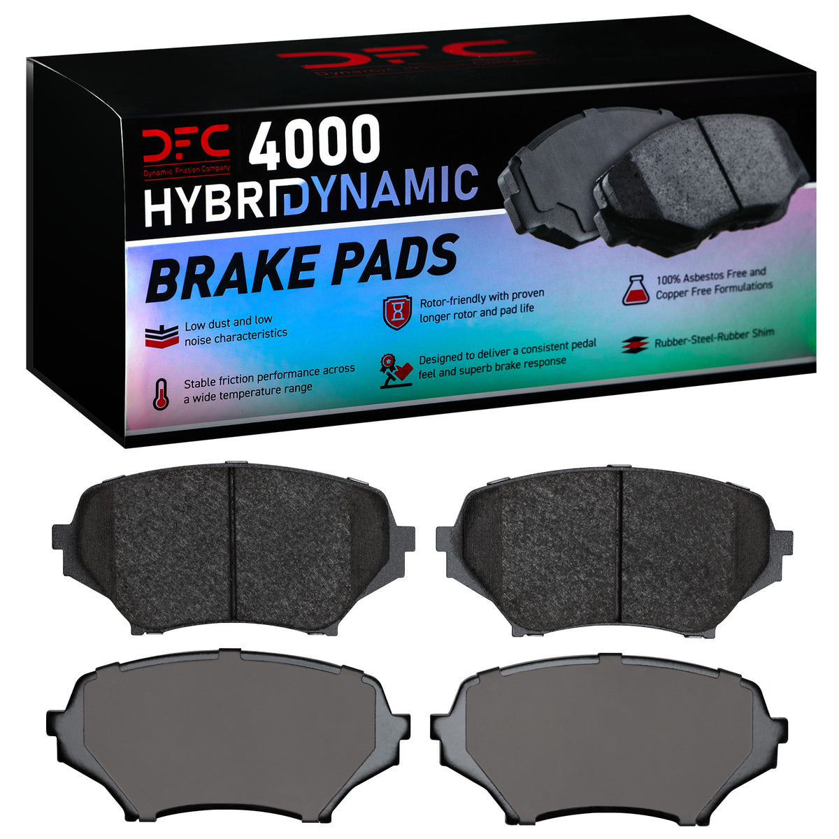 4000-1179-00 DFC 4000 HybriDynamic Brake Pads