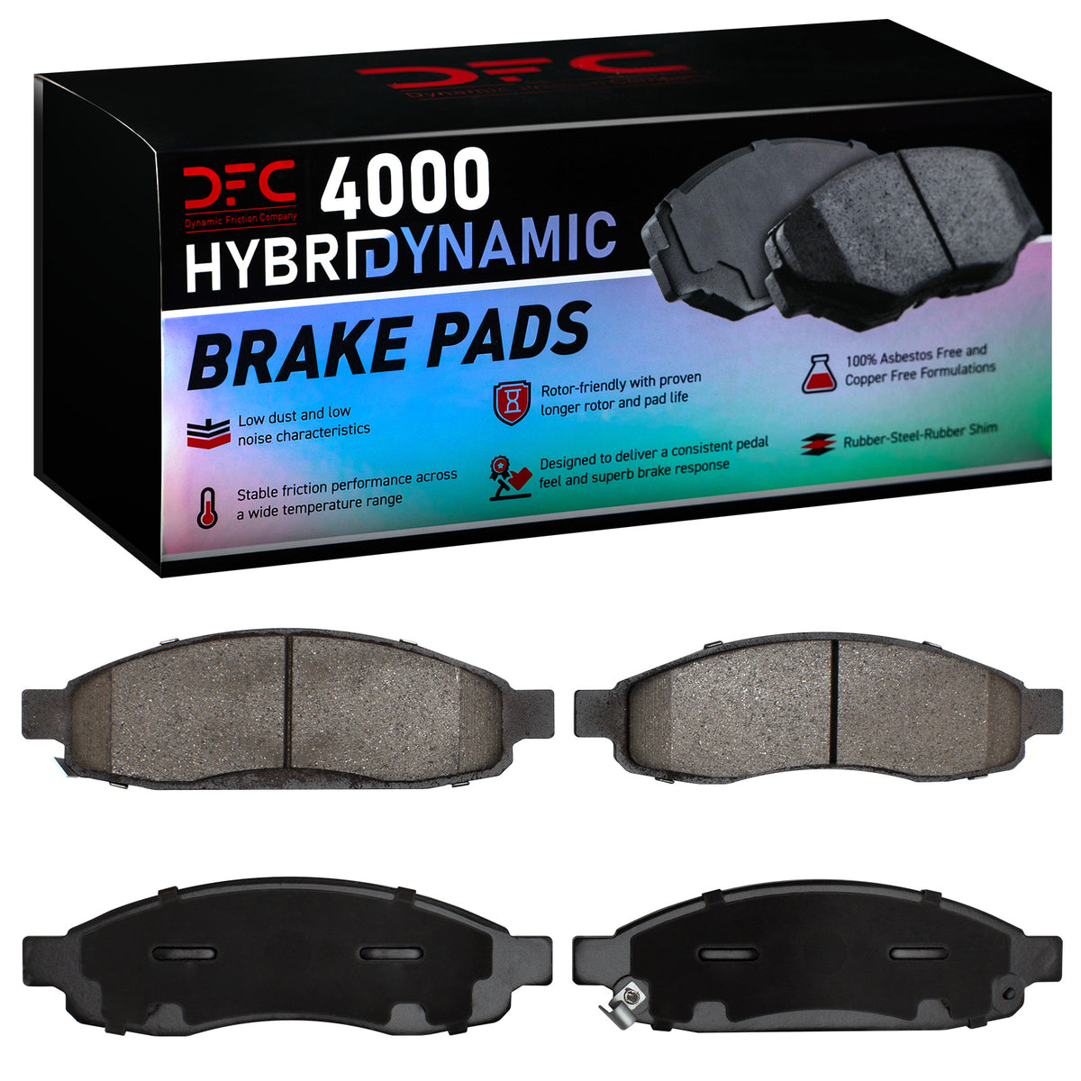 4000-1183-00 DFC 4000 HybriDynamic Brake Pads