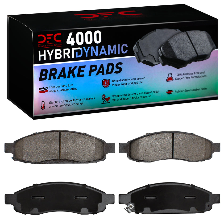 4000-1183-00 DFC 4000 HybriDynamic Brake Pads