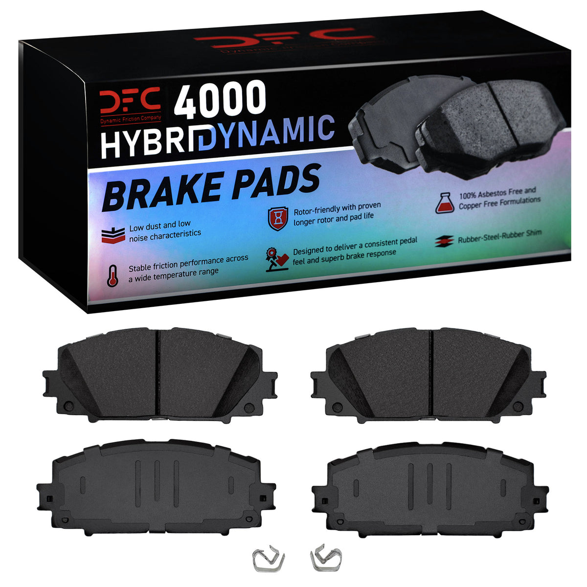 4000-1184-10 DFC 4000 HybriDynamic Brake Pads