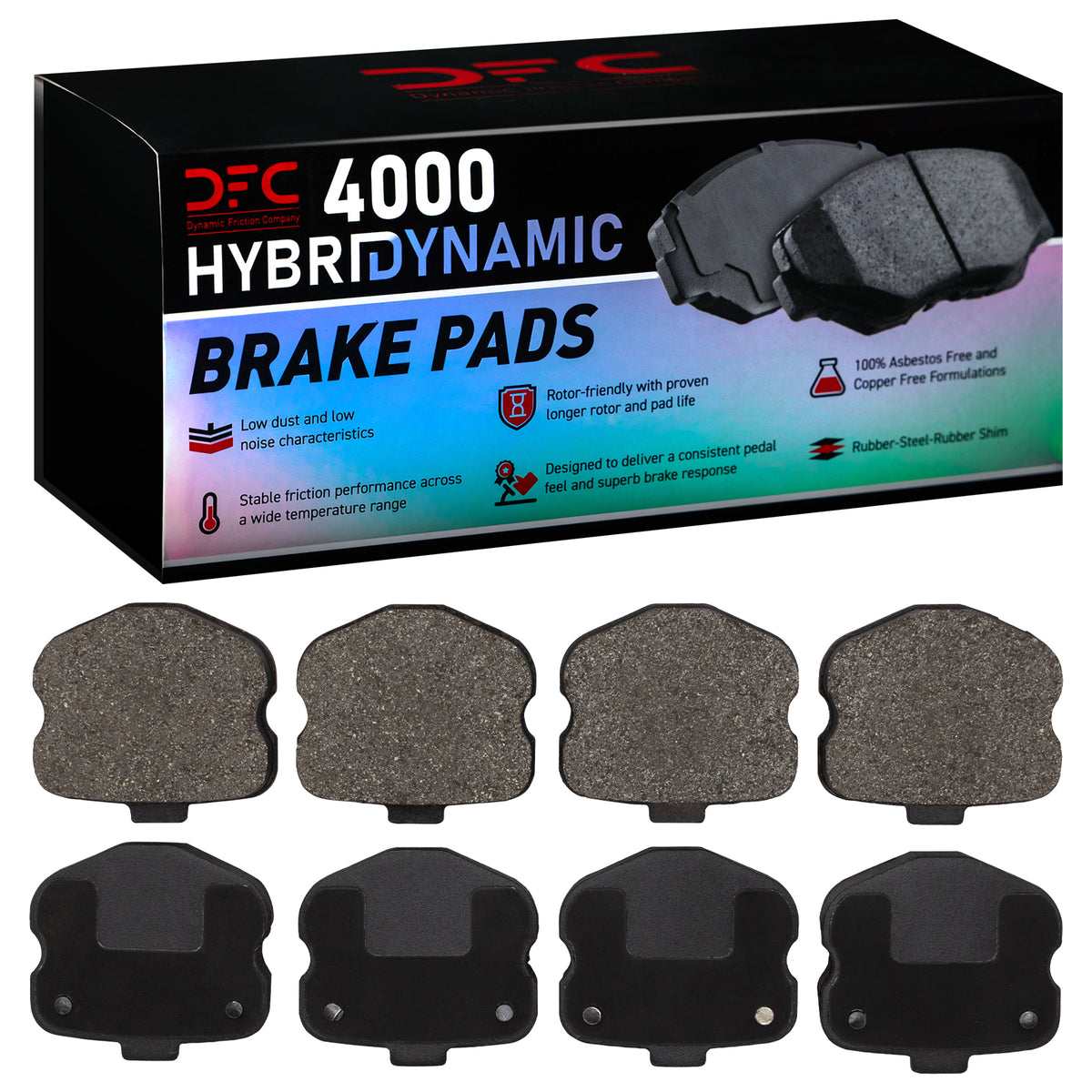 4000-1185-10 DFC 4000 HybriDynamic Brake Pads