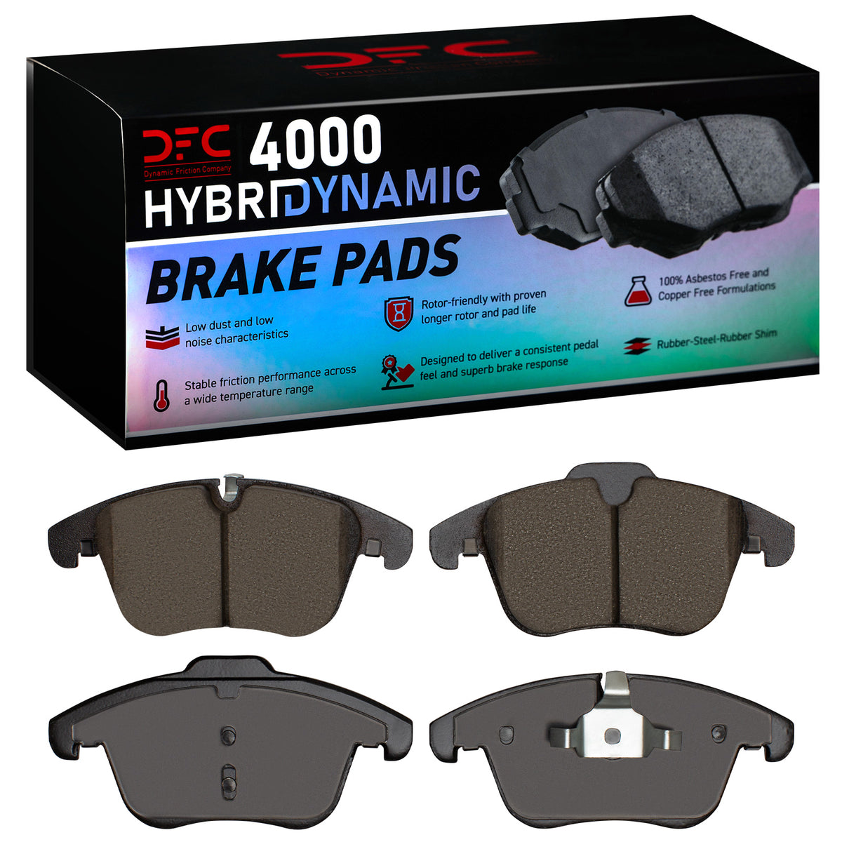 4000-1241-00 DFC 4000 HybriDynamic Brake Pads