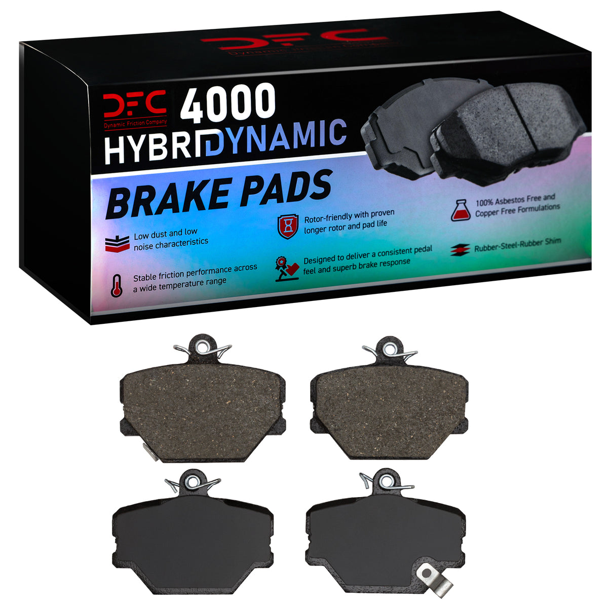 4000-1252-00 DFC 4000 HybriDynamic Brake Pads