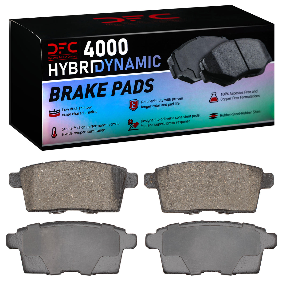 4000-1259-00 DFC 4000 HybriDynamic Brake Pads