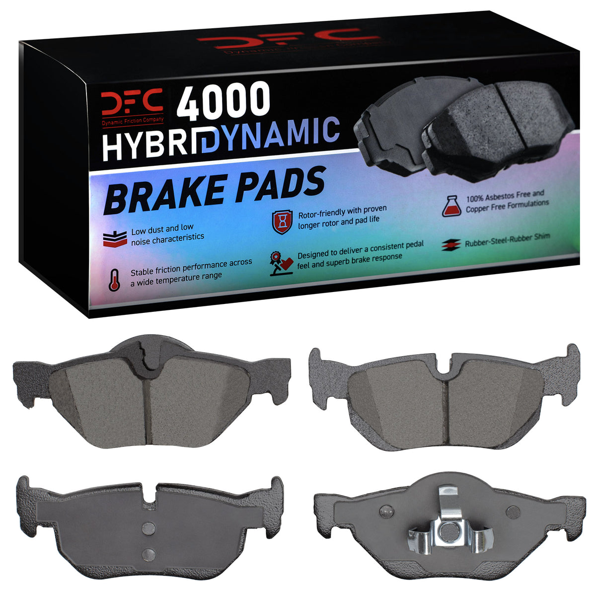 4000-1267-00 DFC 4000 HybriDynamic Brake Pads