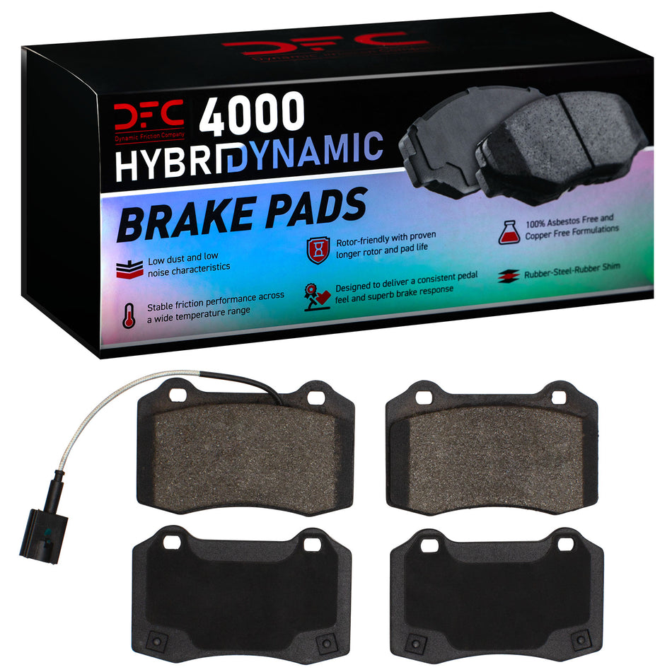4000-1270-00 DFC 4000 HybriDynamic Brake Pads