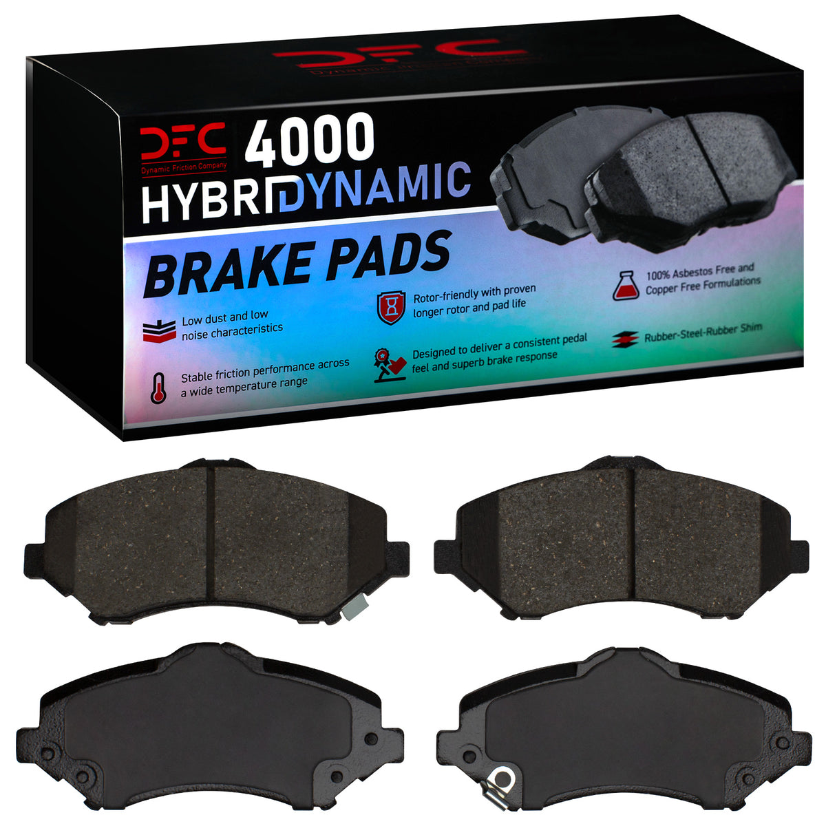 4000-1273-00 DFC 4000 HybriDynamic Brake Pads