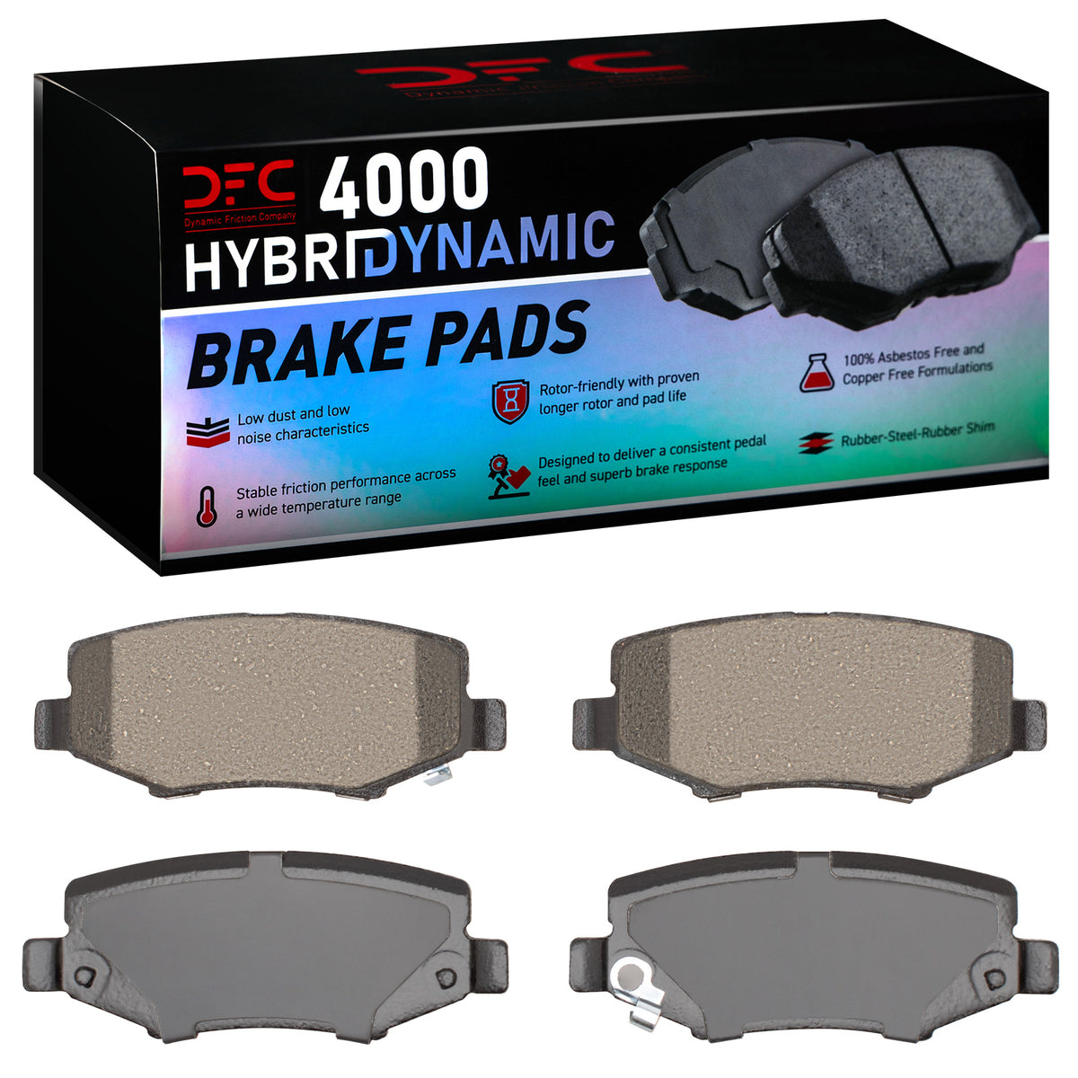 4000-1274-00 DFC 4000 HybriDynamic Brake Pads