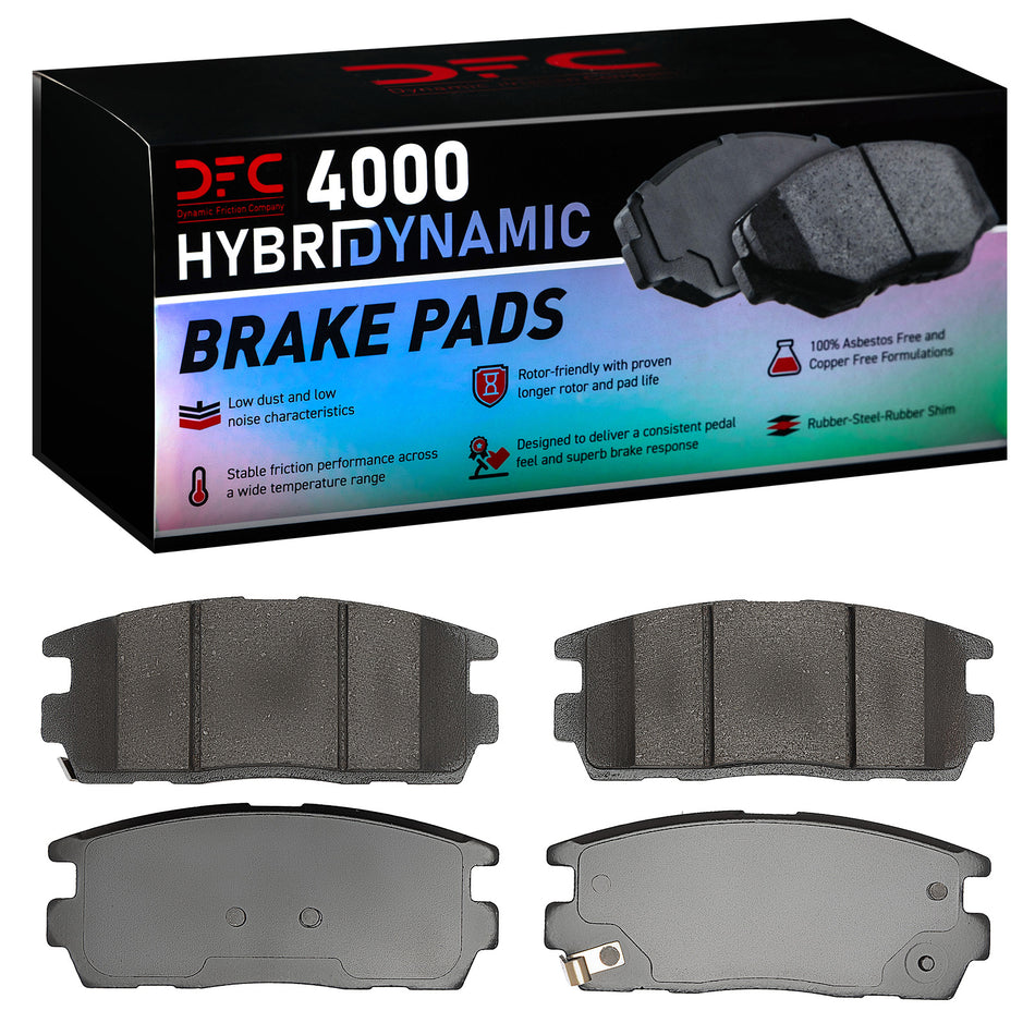 4000-1275-00 DFC 4000 HybriDynamic Brake Pads