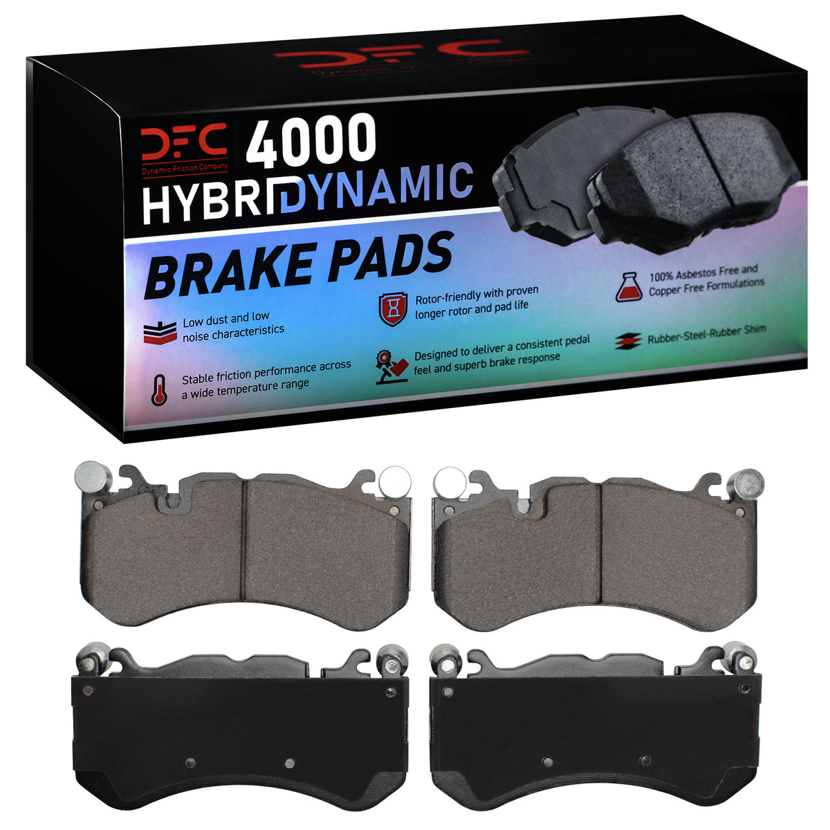 4000-1291-00 DFC 4000 HybriDynamic Brake Pads