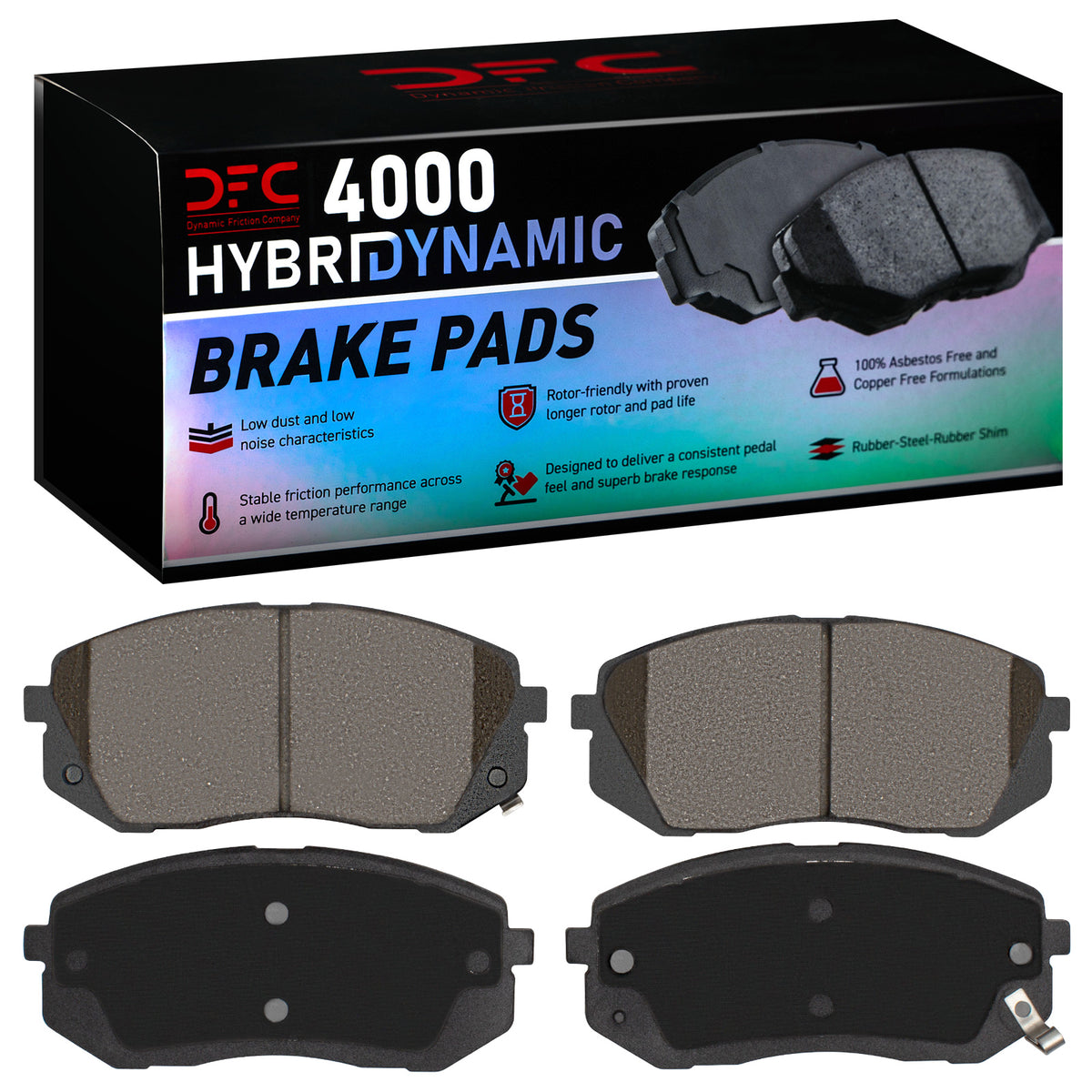 4000-1295-00 DFC 4000 HybriDynamic Brake Pads