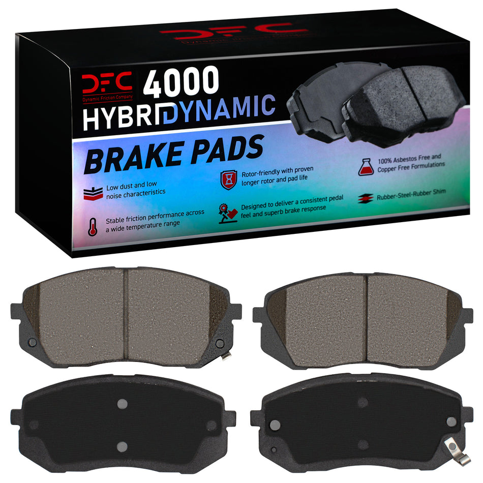 4000-1295-00 DFC 4000 HybriDynamic Brake Pads