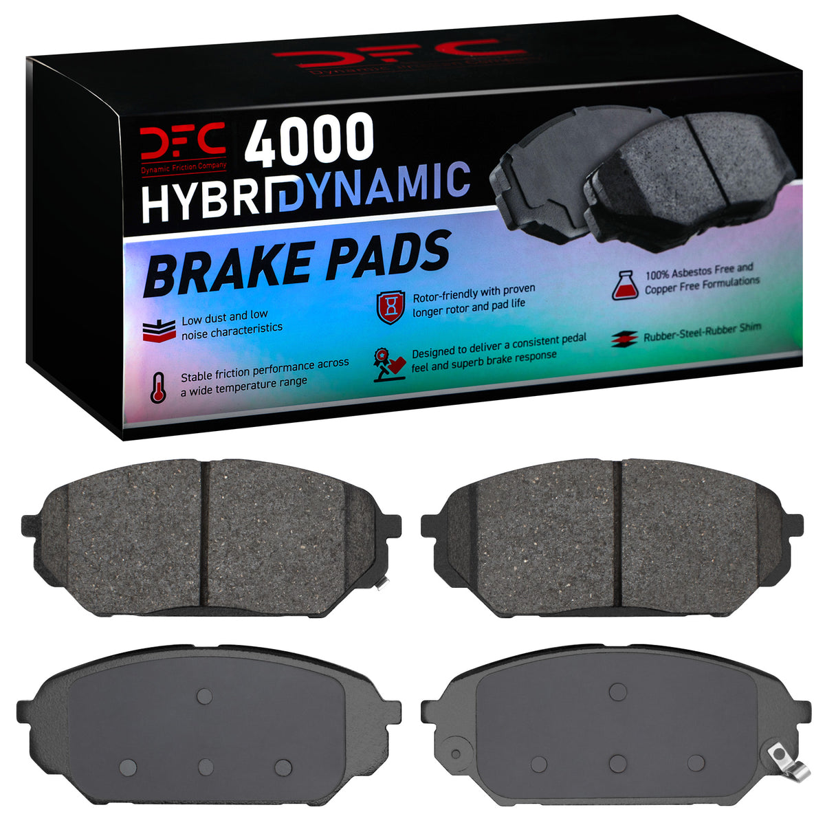 4000-1301-00 DFC 4000 HybriDynamic Brake Pads