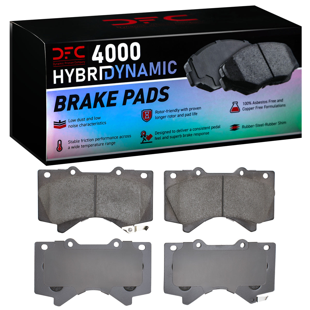 4000-1303-00 DFC 4000 HybriDynamic Brake Pads