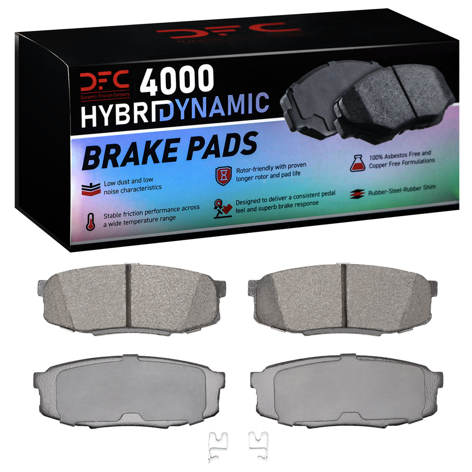 4000-1304-00 DFC 4000 HybriDynamic Brake Pads
