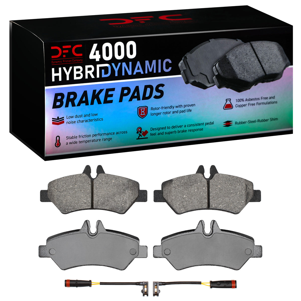 4000-1317-00 DFC 4000 HybriDynamic Brake Pads