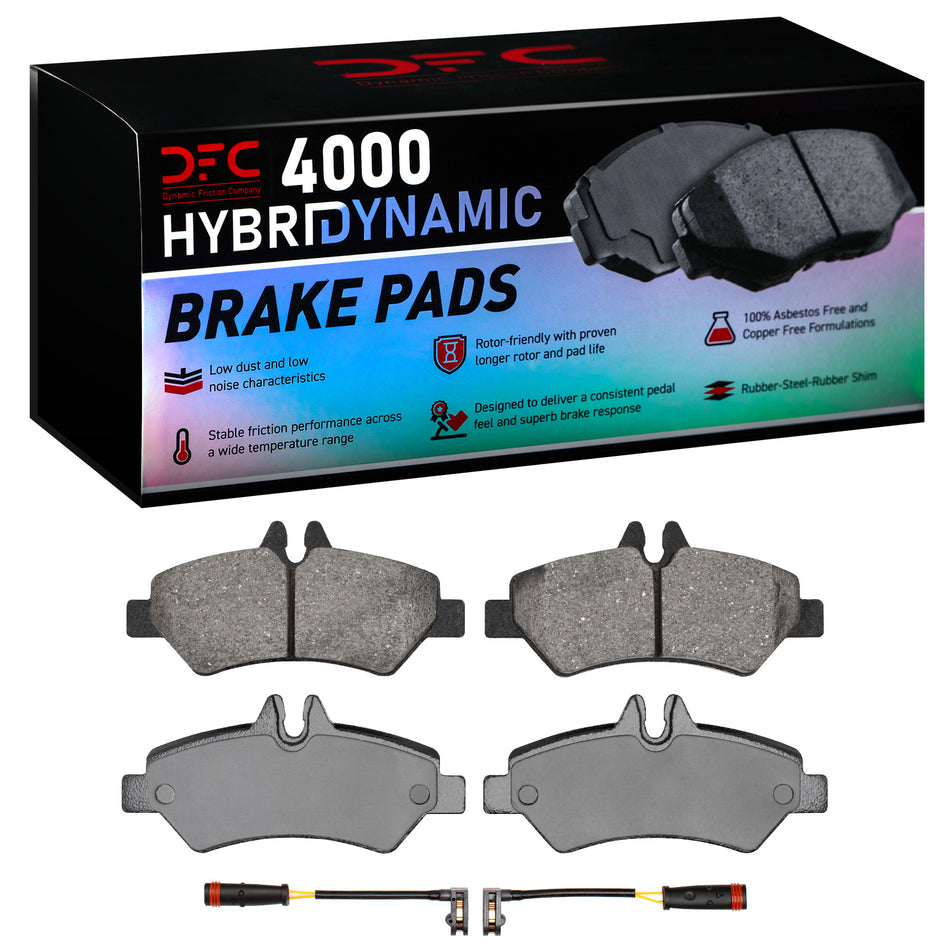 4000-1317-00 DFC 4000 HybriDynamic Brake Pads