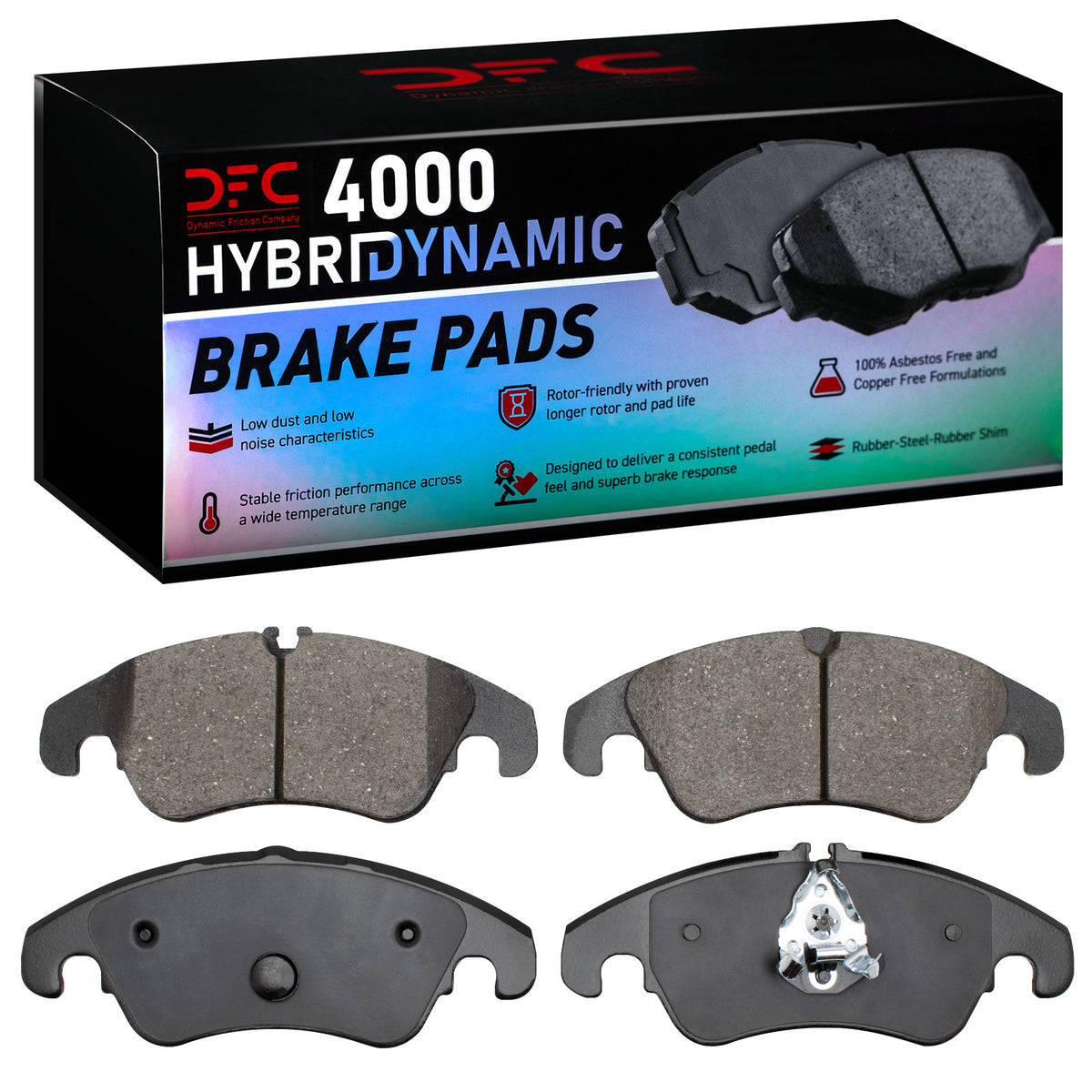 4000-1322-10 DFC 4000 HybriDynamic Brake Pads