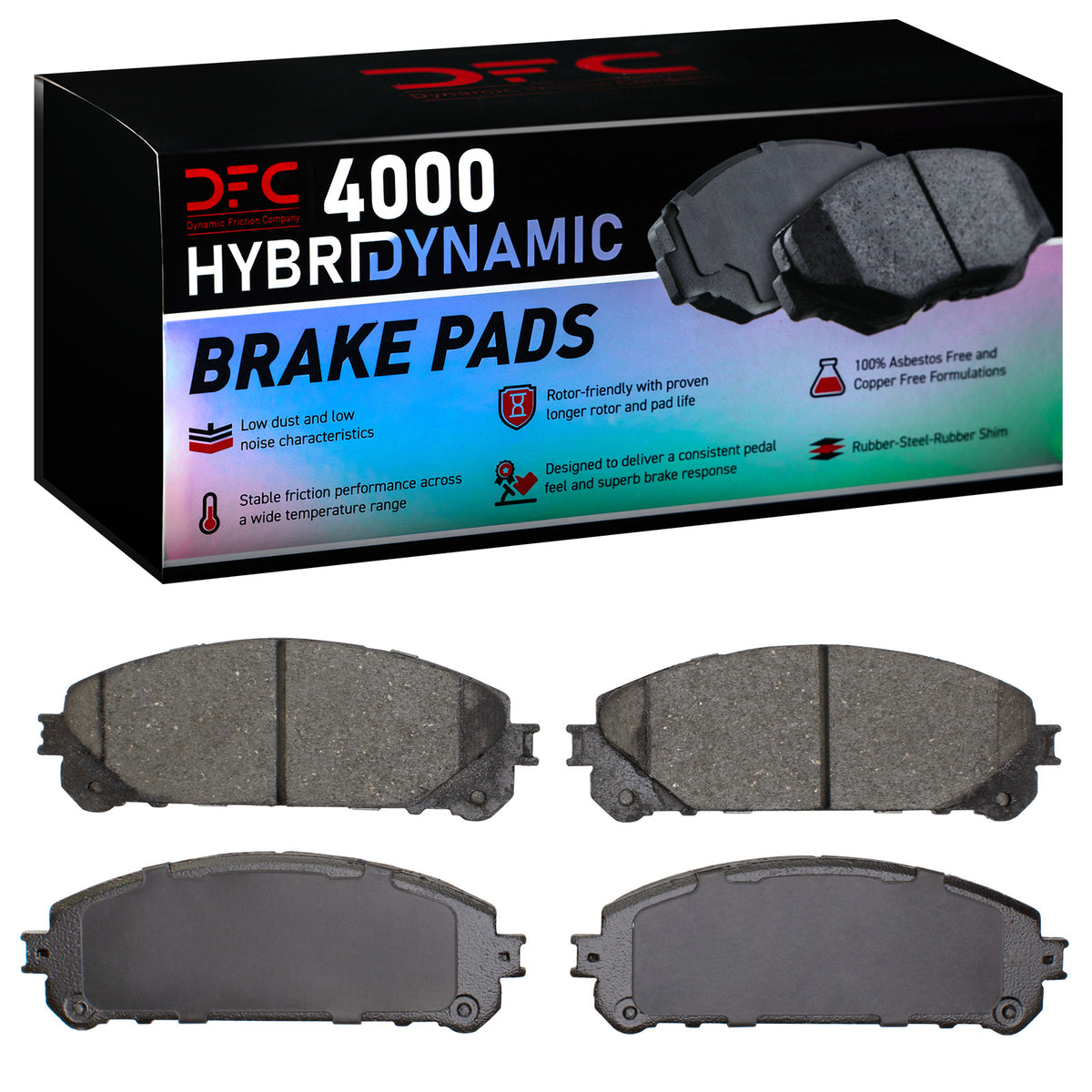 4000-1324-00 DFC 4000 HybriDynamic Brake Pads