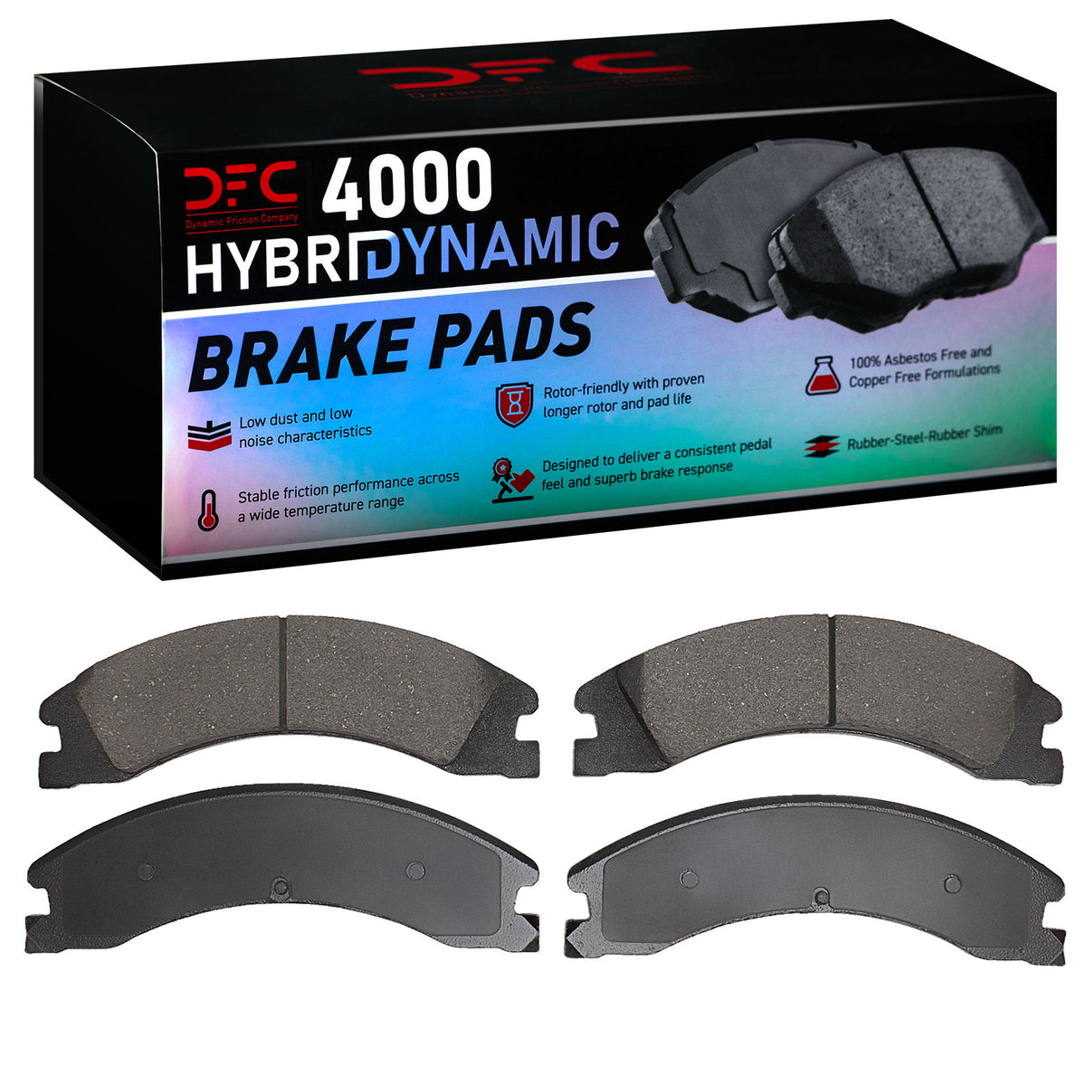 4000-1330-00 DFC 4000 HybriDynamic Brake Pads