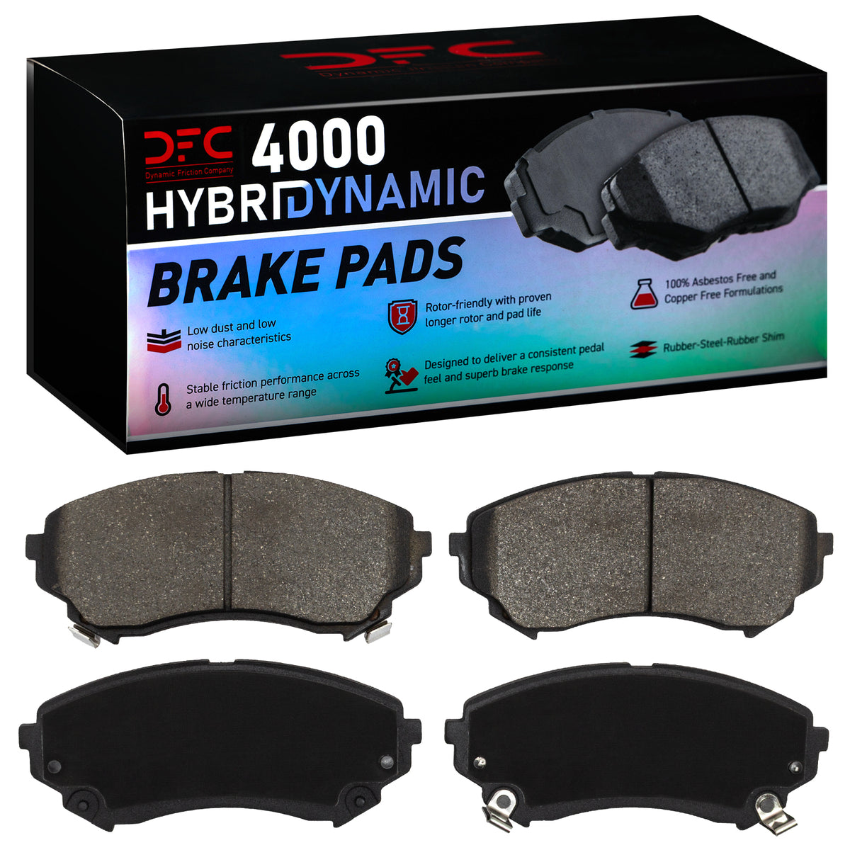 4000-1331-00 DFC 4000 HybriDynamic Brake Pads