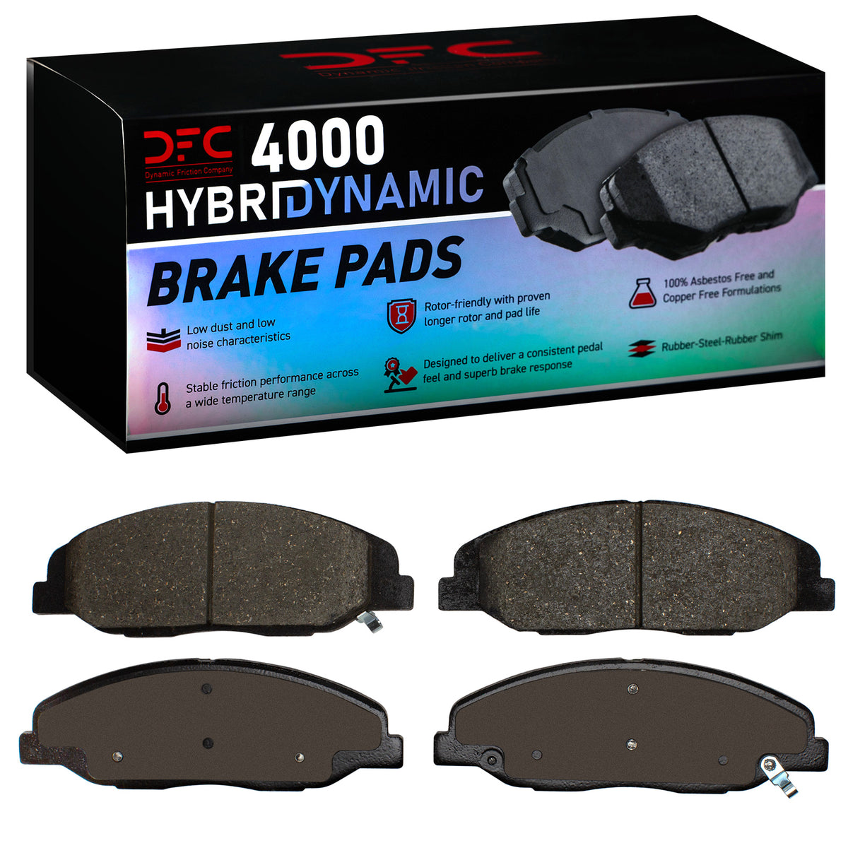 4000-1332-00 DFC 4000 HybriDynamic Brake Pads