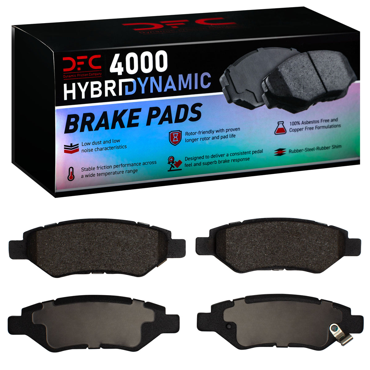 4000-1337-00 DFC 4000 HybriDynamic Brake Pads