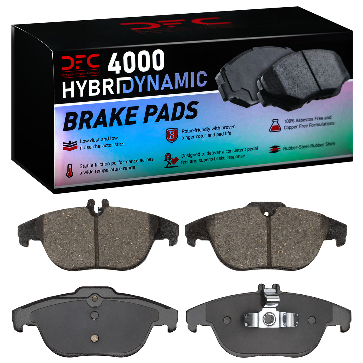 4000-1341-10 DFC 4000 HybriDynamic Brake Pads