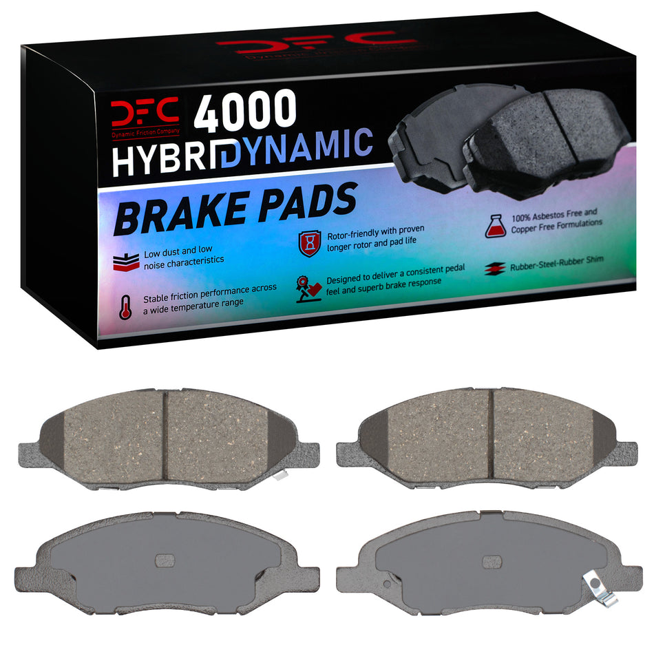4000-1345-00 DFC 4000 HybriDynamic Brake Pads
